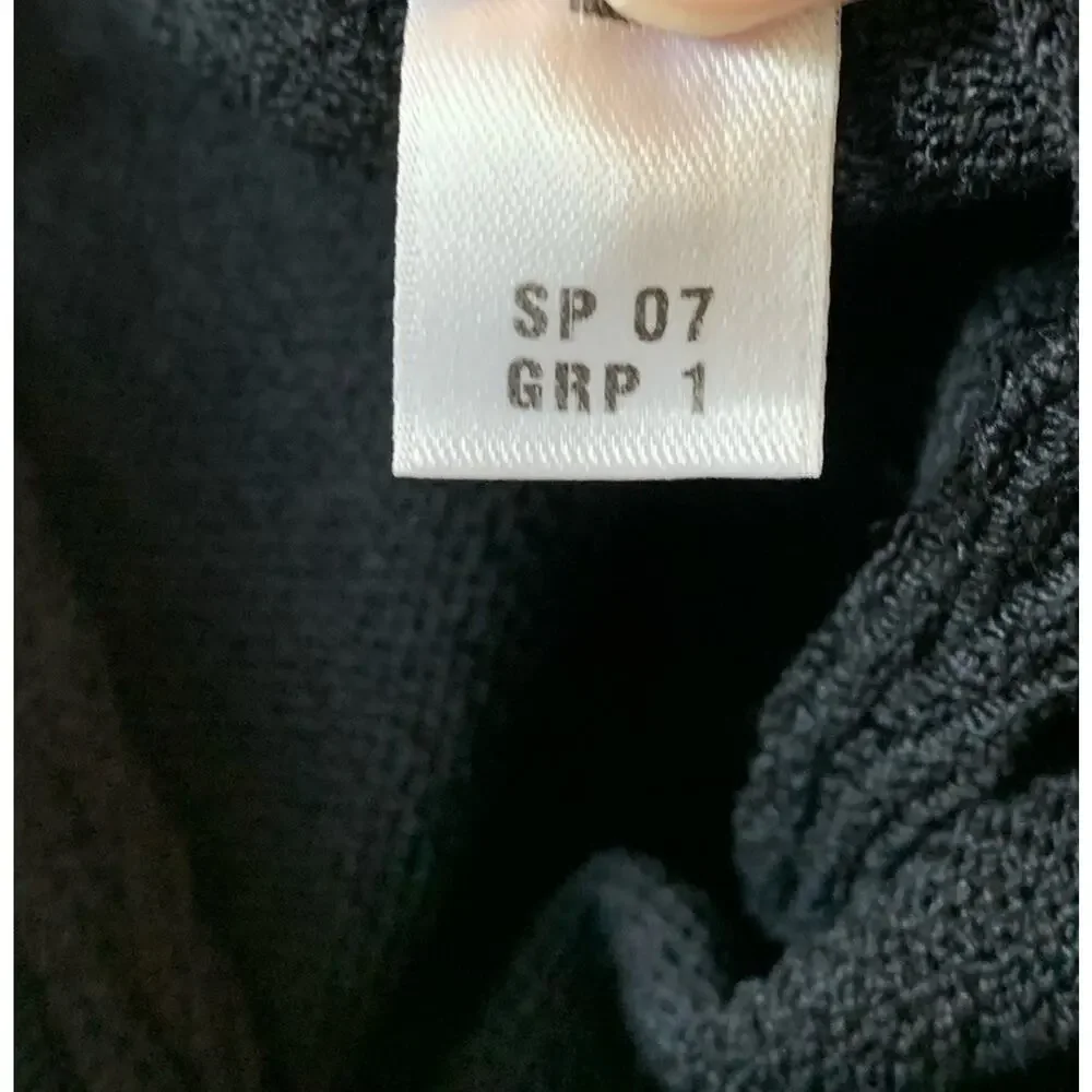 St. John Collection Santana Knit Flat Front Pants SP 07 GRP 1 Black Size 10 - Picture 12 of 12